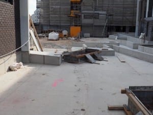 Projects under construction Lewsham walkway
